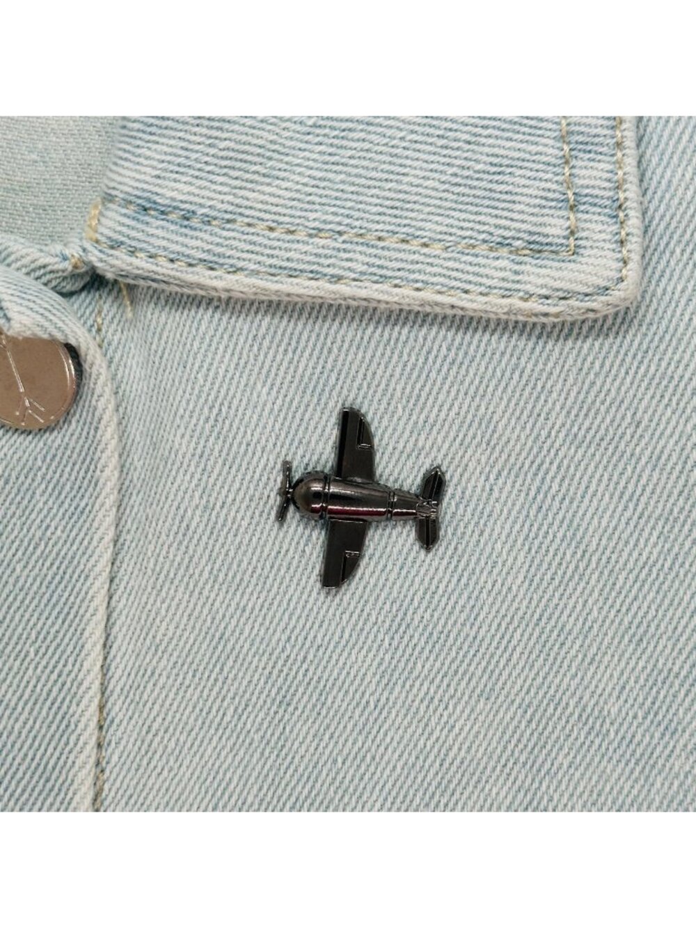 ☀️Vintage Aircraft Lapel Enamel Pin Metal Airplane Brooch Aviation Enthusiast☀️